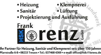 HSK Frank Lorenz GmbH Heizung Sanitär Klempnerei